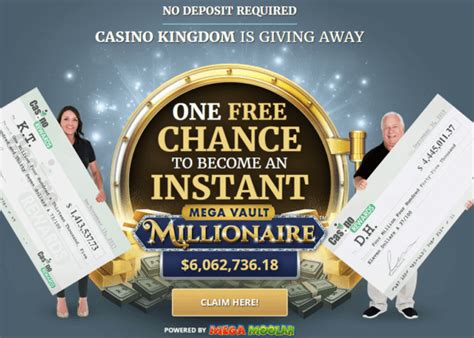 Casino Kingdom → 41 Free Spins for $2 Deposit .